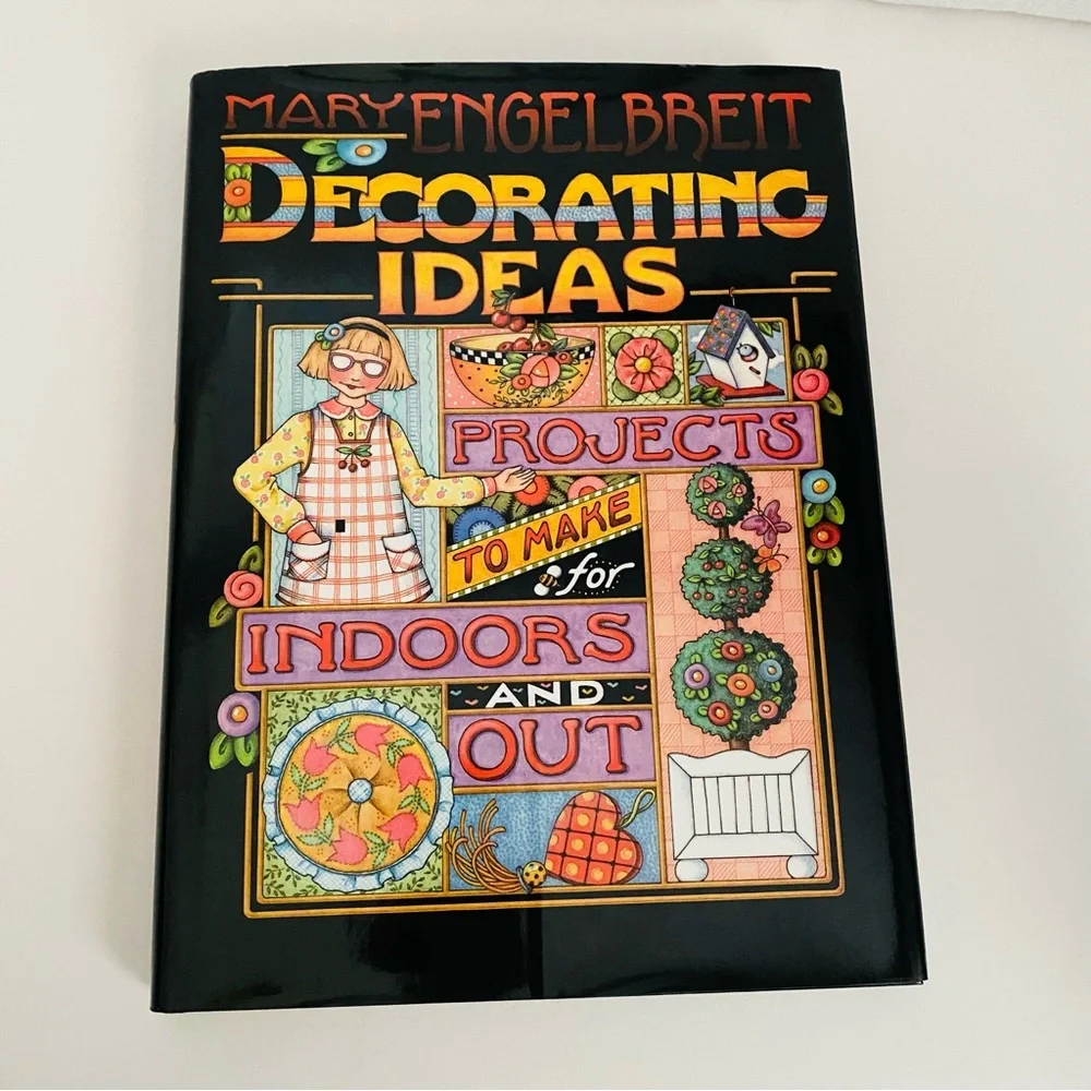 Mary Engelbreit Decorating Ideas Book Ideas Indoors and Out Colorful Home Ideas